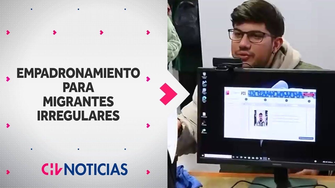 Inició empadronamiento biométrico a migrantes irregulares: Así funciona el proceso - CHV Noticias