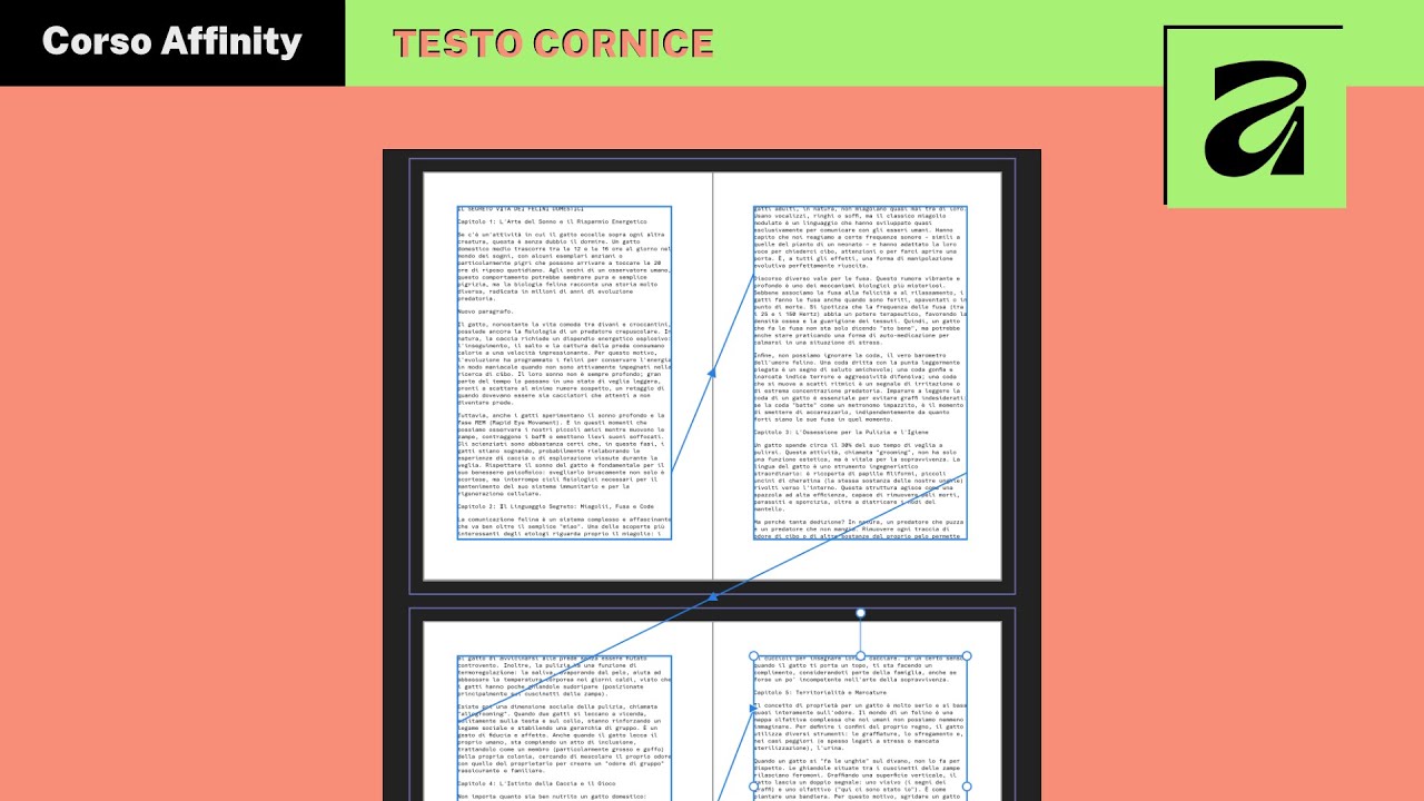 TESTO CORNICE di Affinity Layout: tutto quello che devi sapere