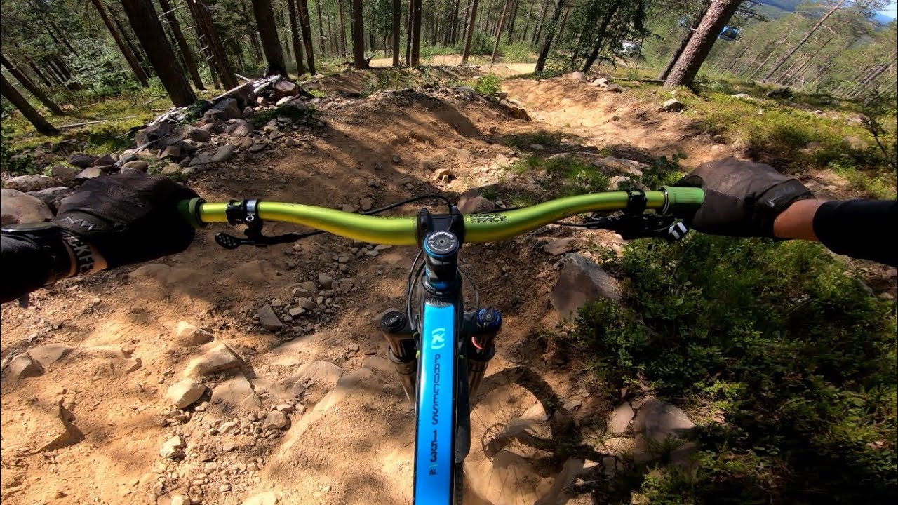 Levi Bike Park - World Cup Black ensi kertaa