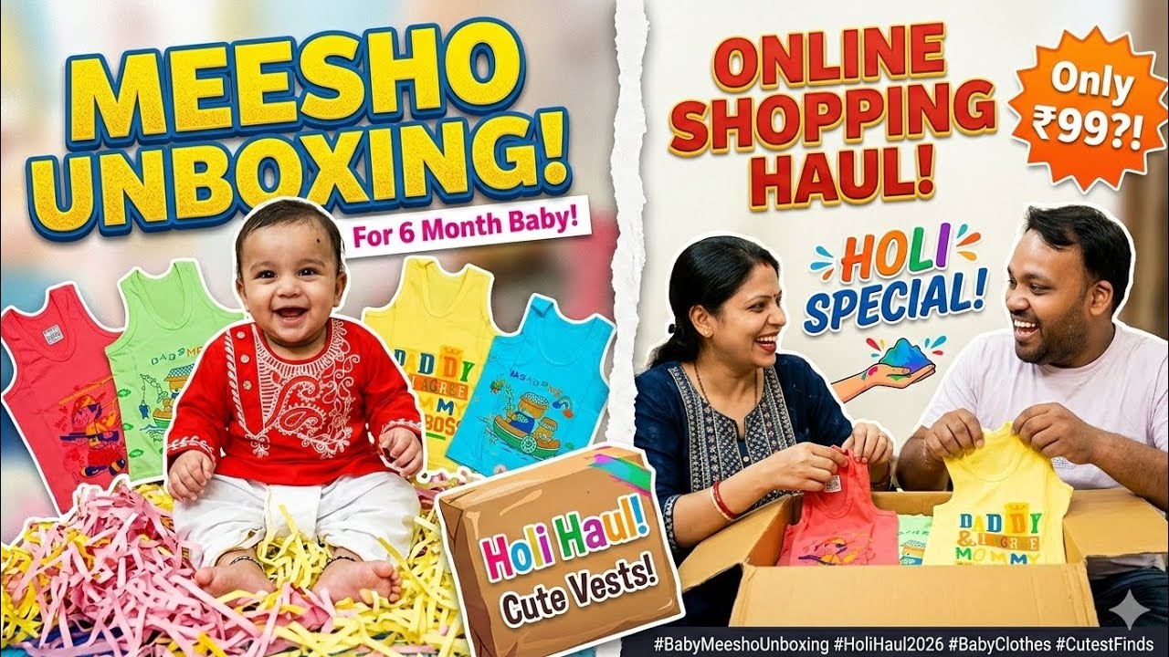 Unboxing Divik's New Outfits! 🛍️ Best Meesho Finds for Baby 💕🥰🧿