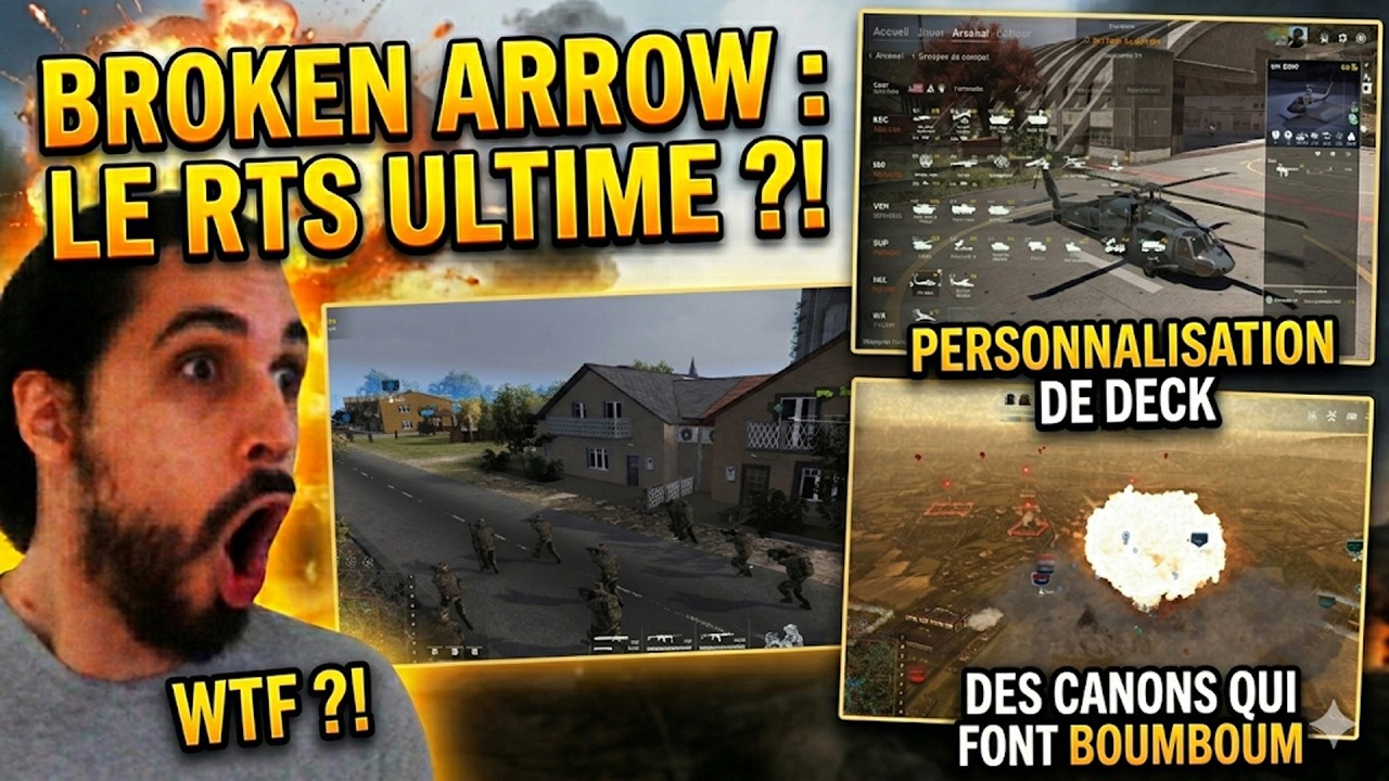 BROKEN ARROW : D&eacute;couverte du jeu de strat&eacute;gie tactique (Deck ?)