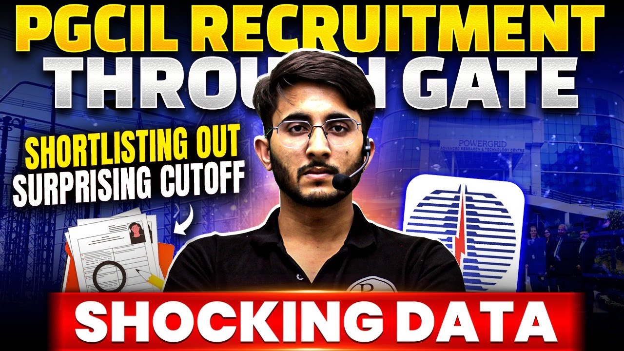PGCIL Recruitment Through GATE | Shortlisting OUT! 🤯 Surprising GATE Cutoff Analysis & Next Steps