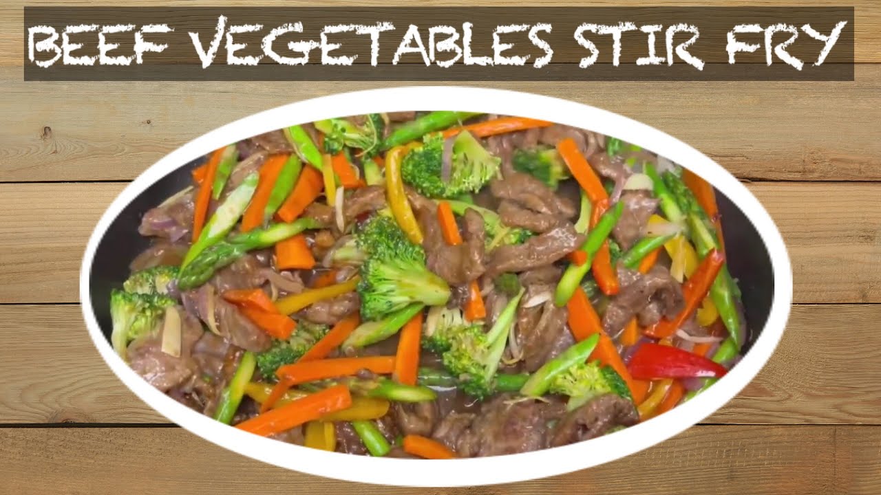 Beef vegetables stir fry II Nicekie Rawlove