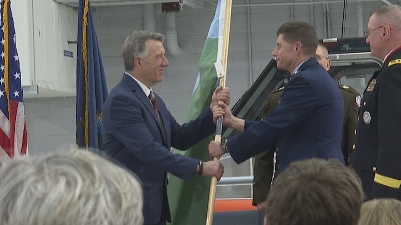 Vermont National Guard holds change of command ceremony