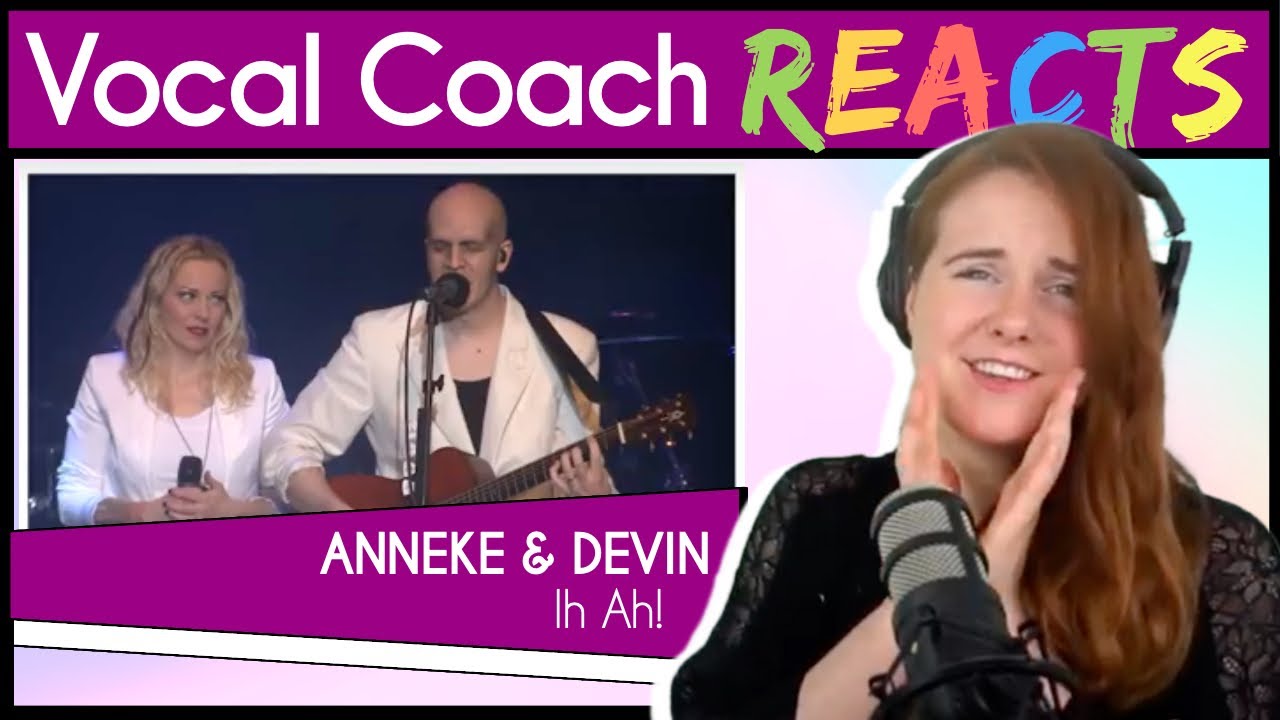 Vocal Coach reacts to Anneke Van Giersbergen & Devin Townsend - Ih Ah! (Live)