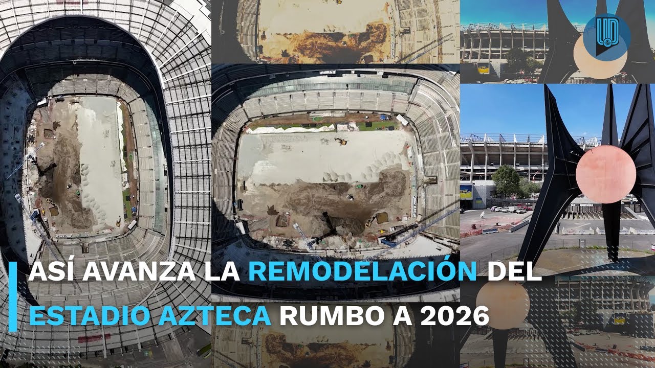 🏟️ El Estadio Banorte (Azteca) vive su transformaci&oacute;n m&aacute;s grande rumbo al Mundial 2026 🇲🇽