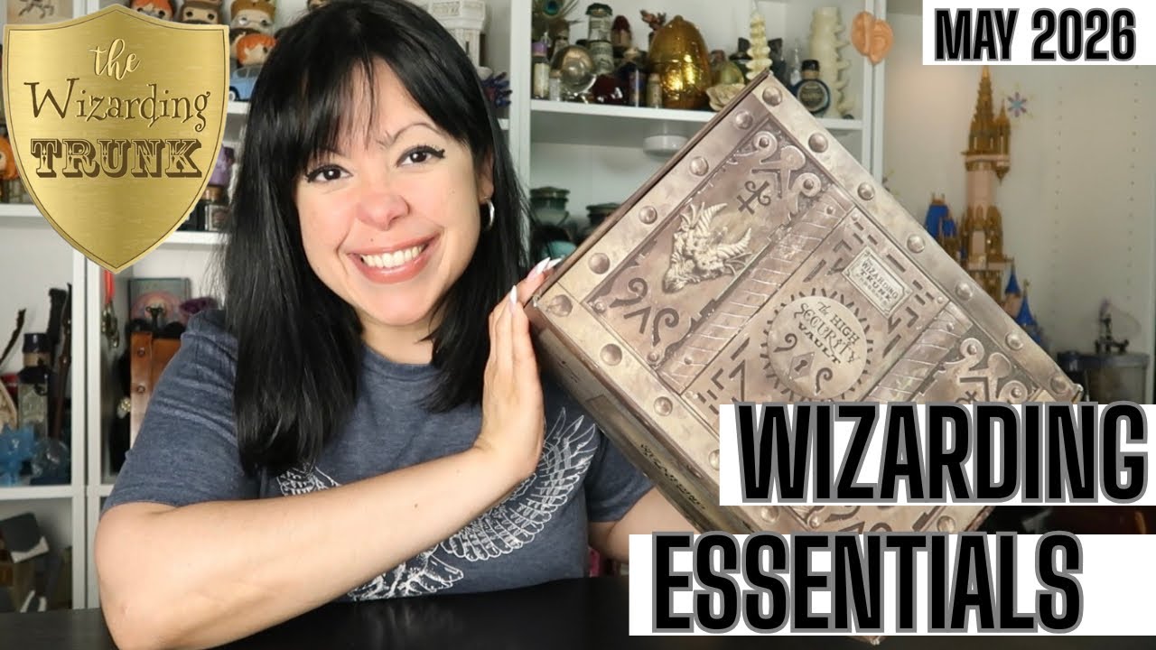THE WIZARDING TRUNK | Волшебные принадлежности | Май 2026 | РАСПАКОВКА HARRY POTTER