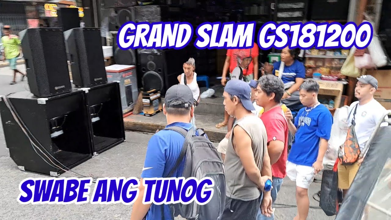 GRAND SLAM GS18 1200 LIVE SOUND — ПЛАВНЫЙ ЗВУК //SUBSCOOP 18 FIBER COATED //КАТЕГОРИЯ 4.O MKII