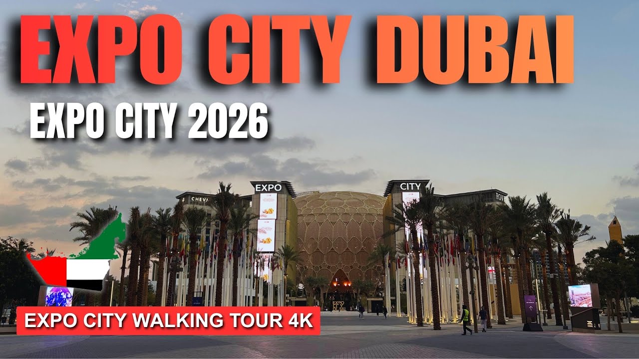 EXPO CITY DUBAI 🇦🇪 | Amazing City View 2026 | 4K Walking Tour