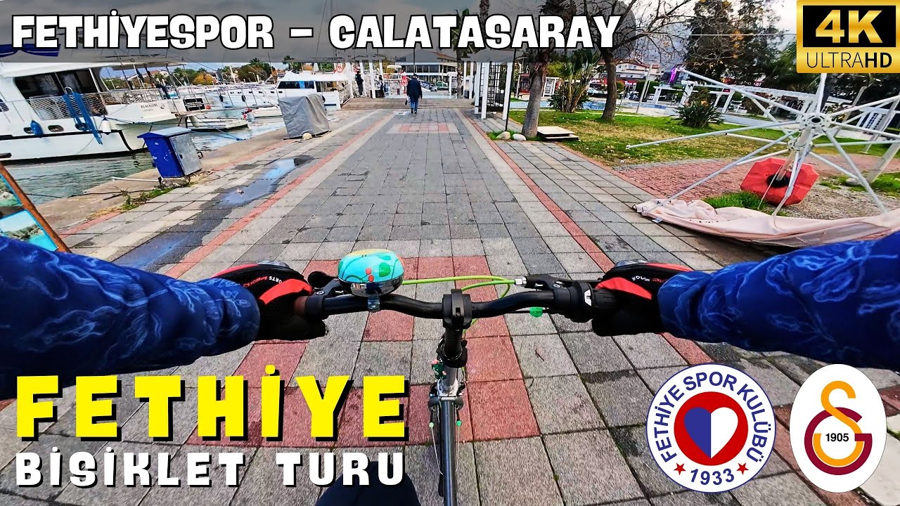 Fethiye Merkez'den Sahile Bisiklet Turu | Fethiyespor - Galatasaray Genel Sohbet ve Tur Gezisi