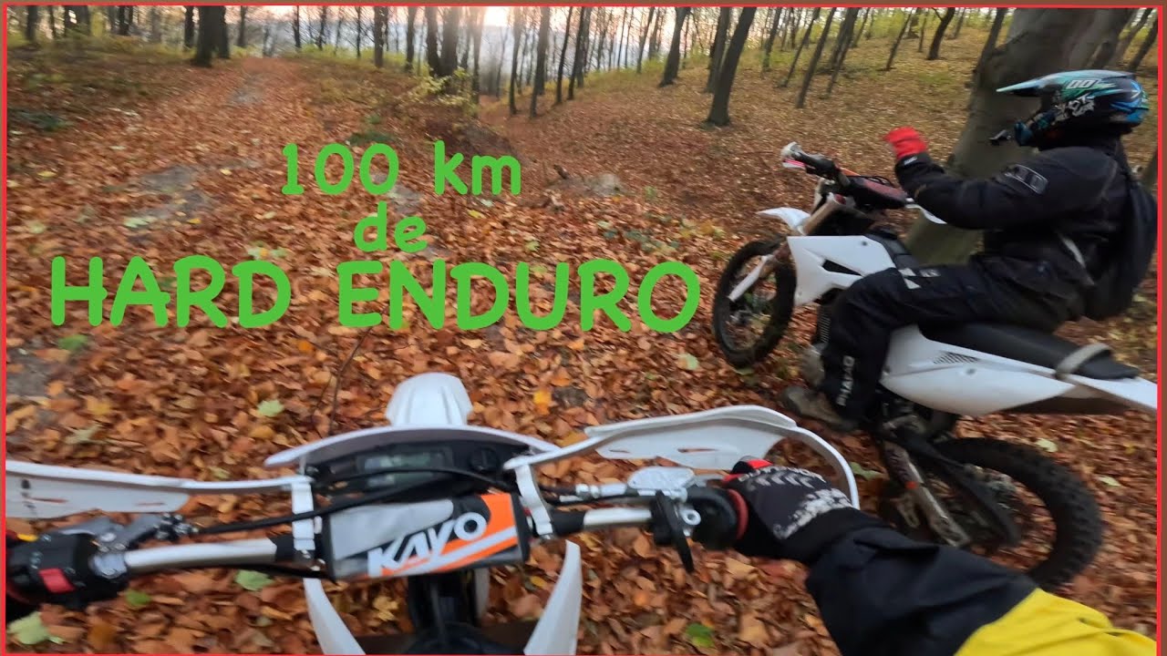 Enduro Challenge: 100 km Printre Copaci Căzuți și Pante Abrupte