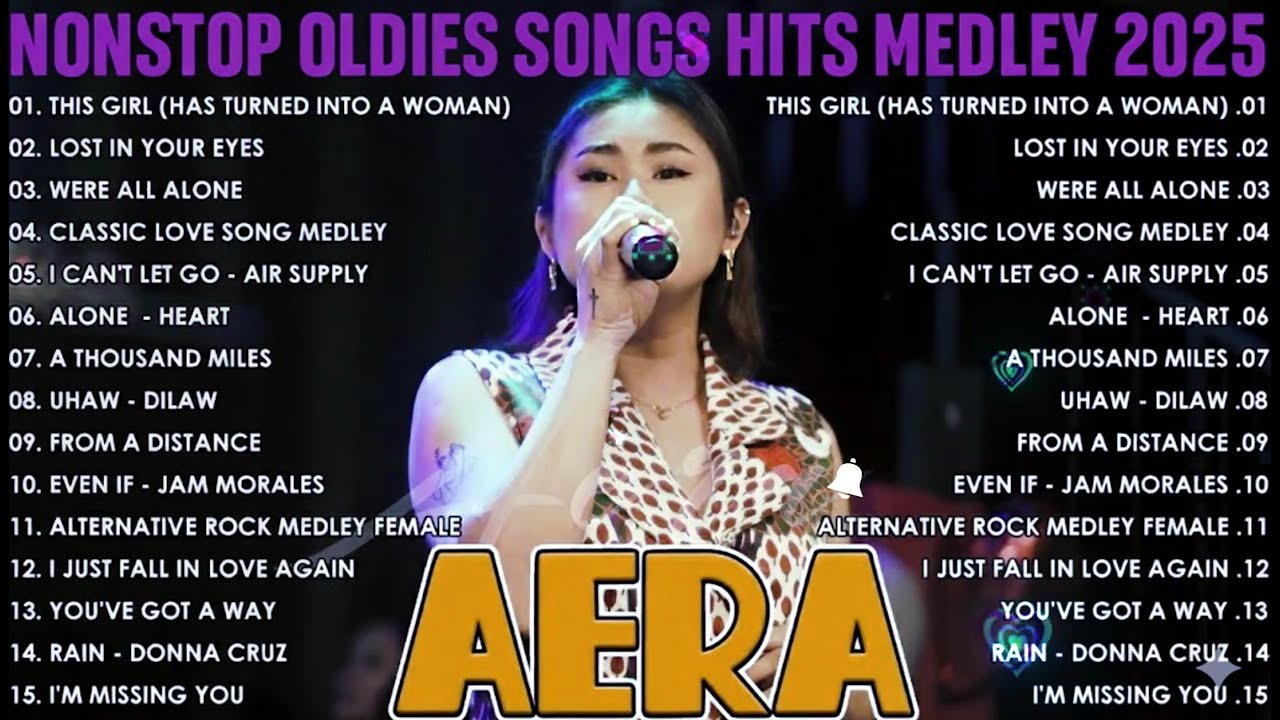 AERA COVERS NONSTOP LOVE SONGS PLAYLIST 2025💥This Girl (Has Turned Into A Woman)... 2026