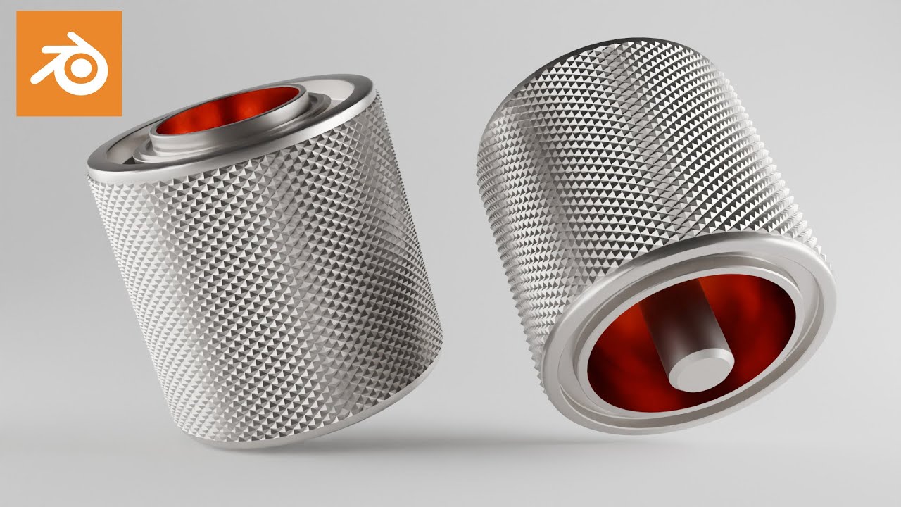 Knurling Stuff Is EASY | Blender Beginners Tutorial