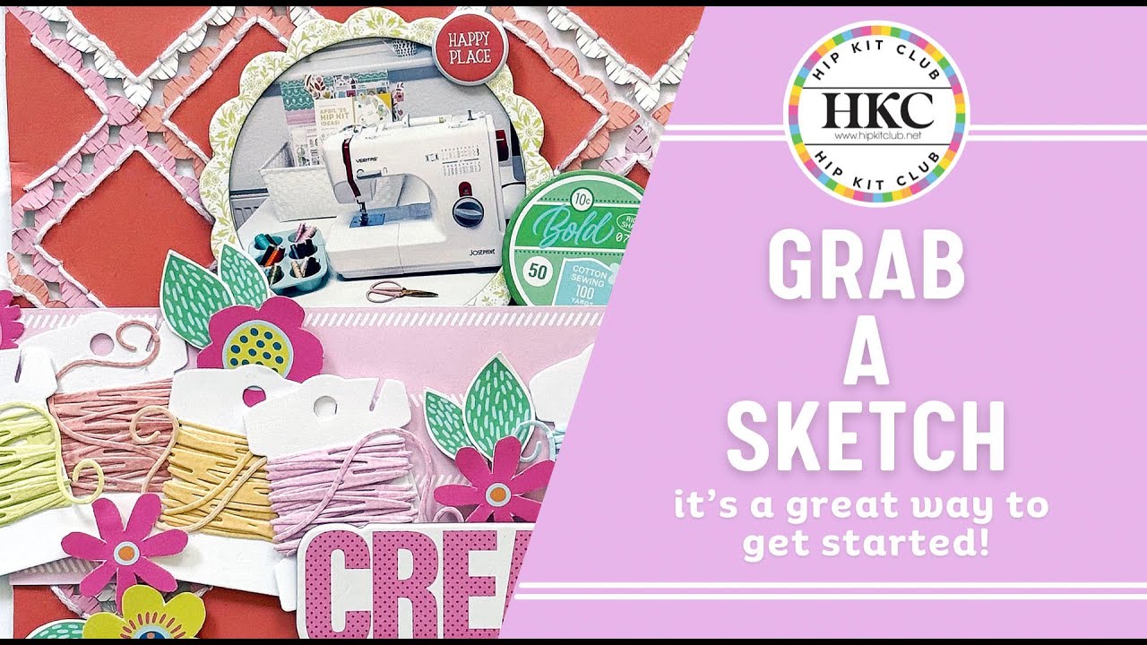 CREATING WITH A SKETCH - ANKE KRAMER - APRIL 2025 HIP KITS