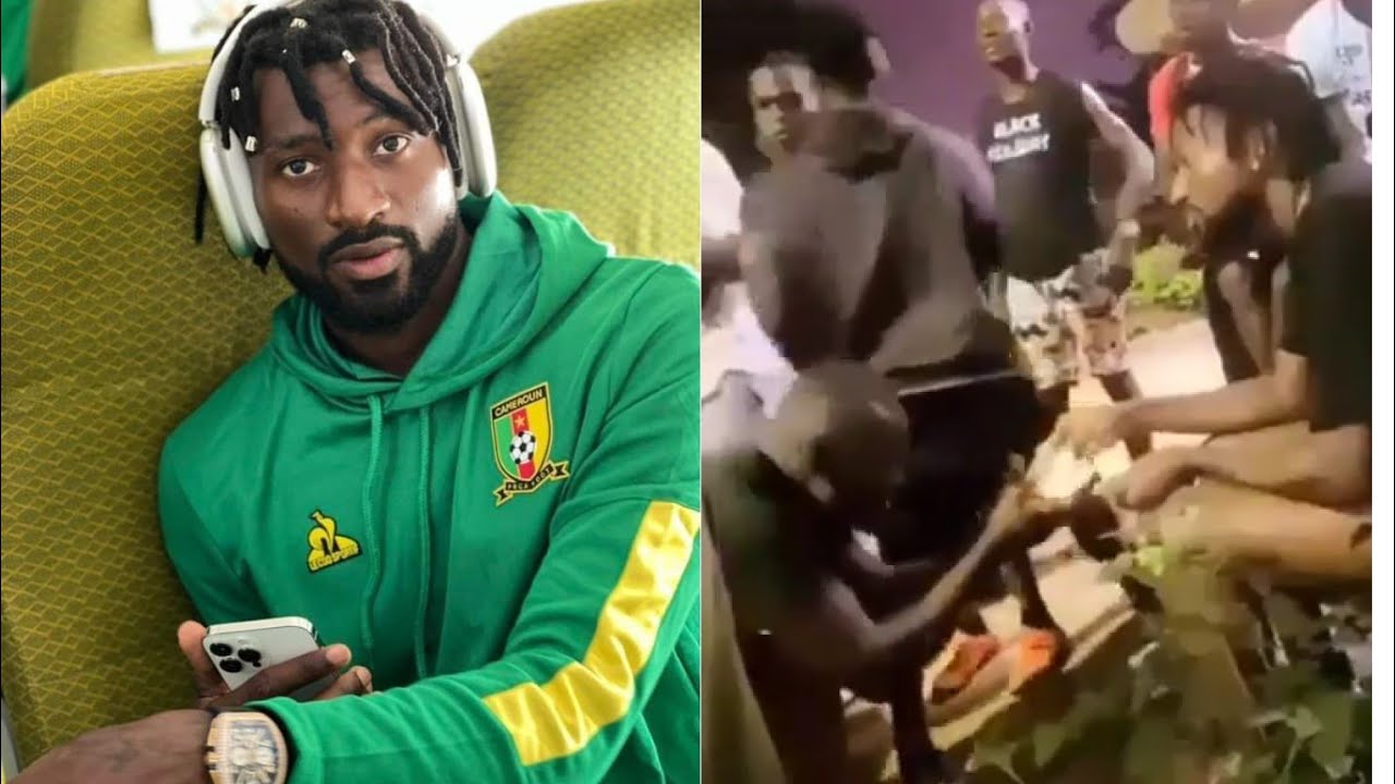 Zambo Anguissa partage l'argent aux jeunes de son quartier ! La vidéo devient virale 💸😮