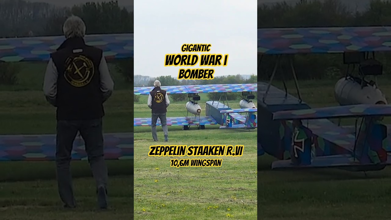 Zeppelin Staaken R.VI Bomber at PROWING 2023. #modellflug #rcairplane #aeromodelismo #aviation