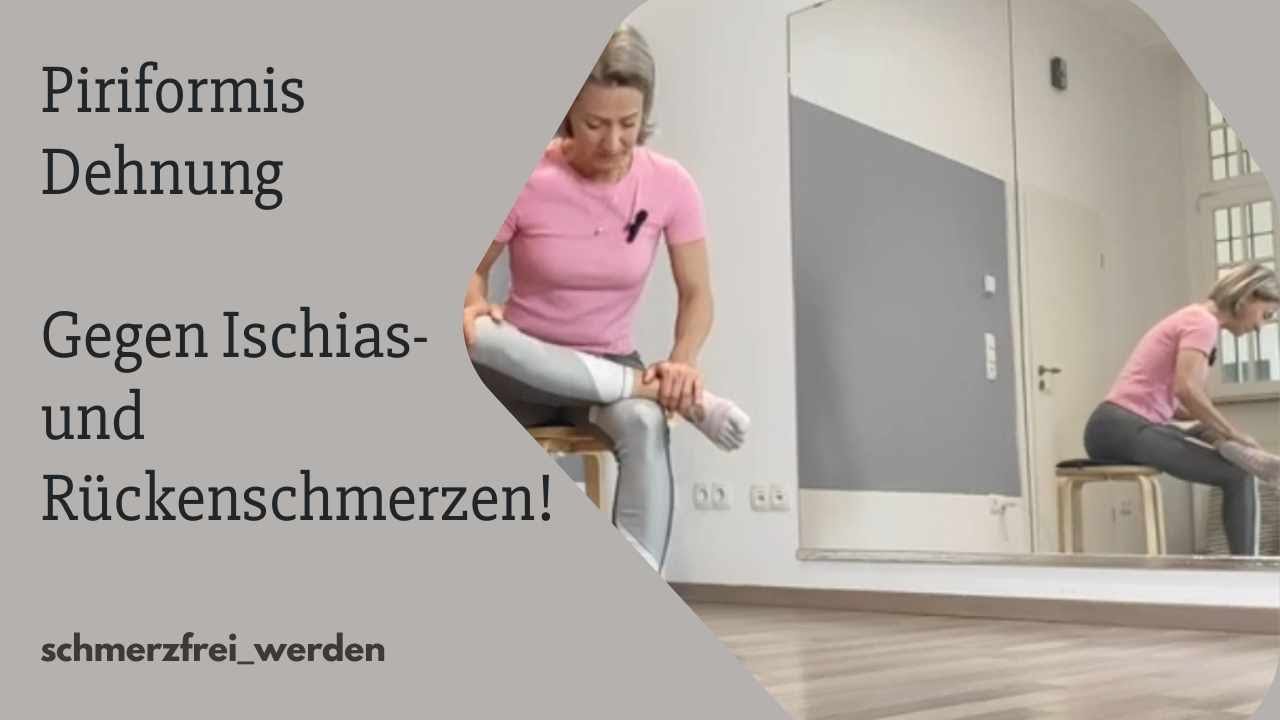 | Piriformisdehnung gegen Rücken- und Hüftschmerzen
