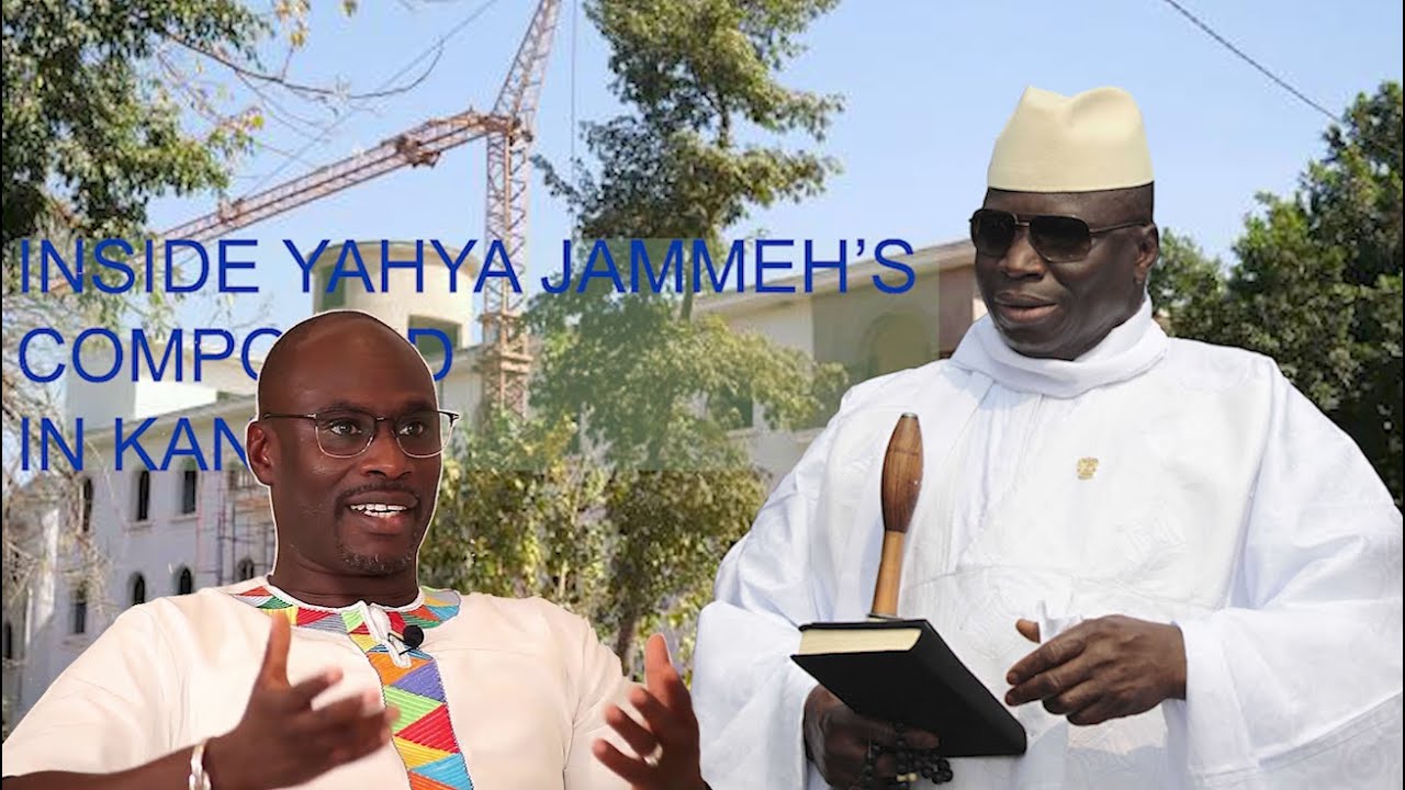 INSIDE YAHYA JAMMEH HOUSE IN KANILAI