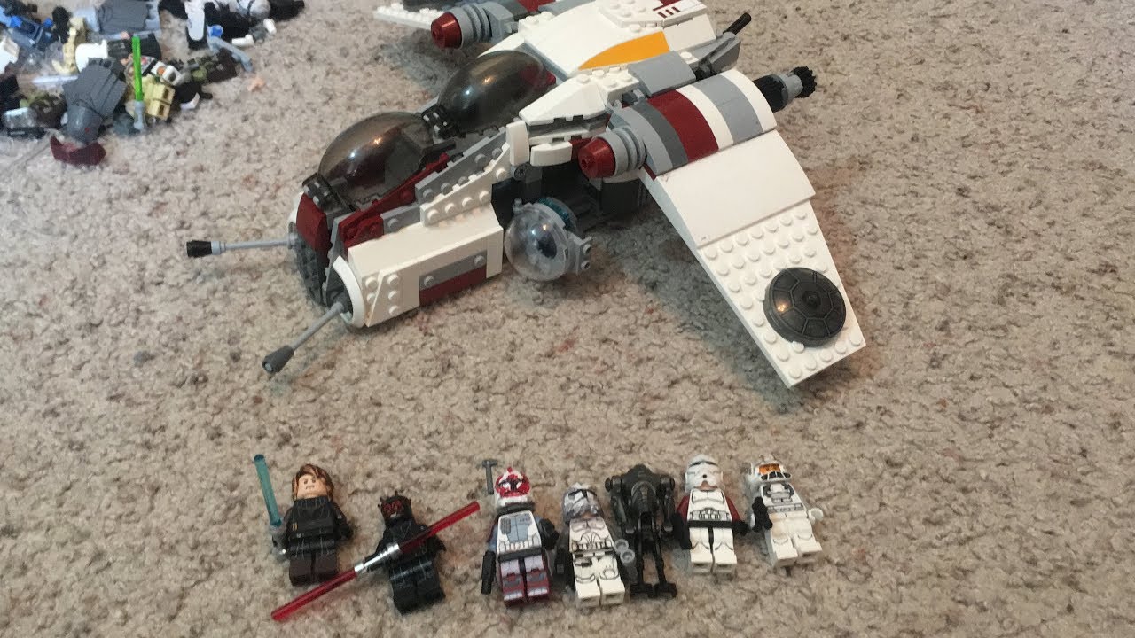 Lego Star Wars Battlefront 2 Wave 4 LAAT Republic Gunship Custom Set Review