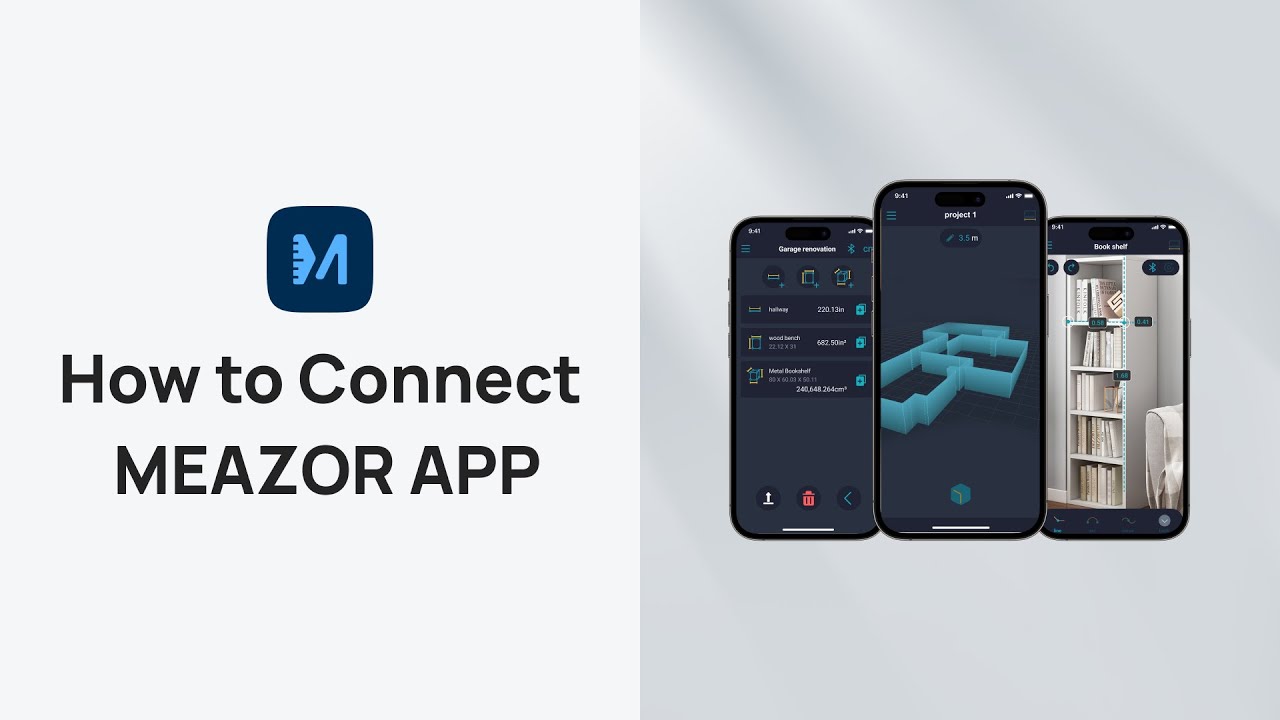 NeoRuler connect with MEAZOR APP!