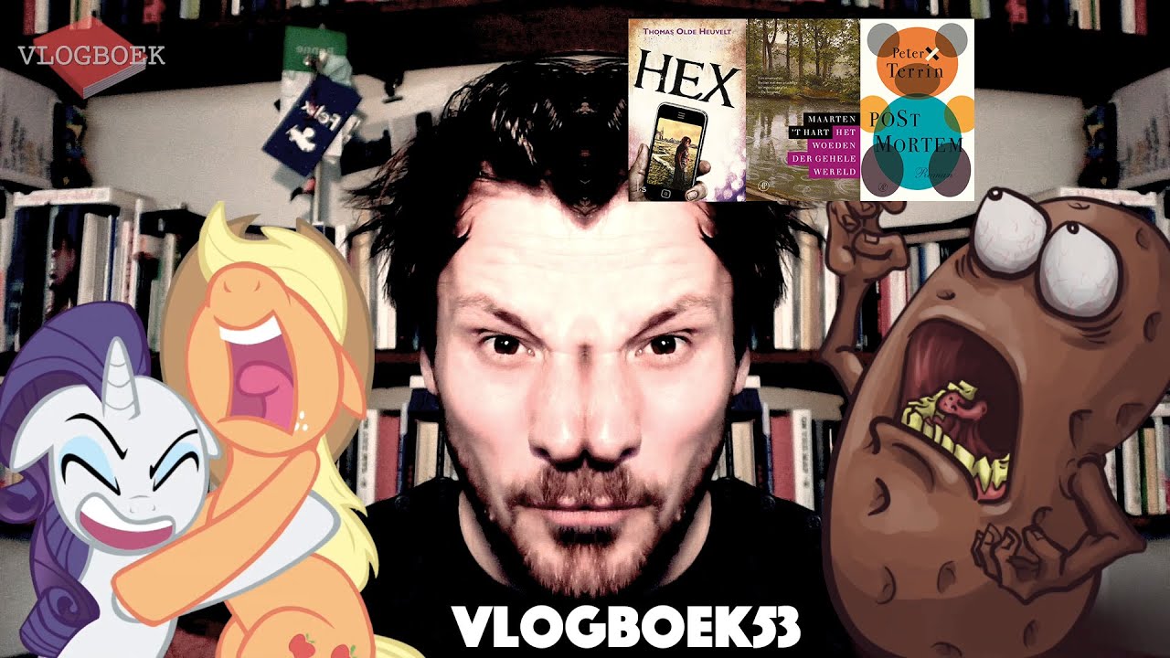 Vlogboek53 - Thomas Olde Heuvelt / Maarten 't Hart / Peter Terrin