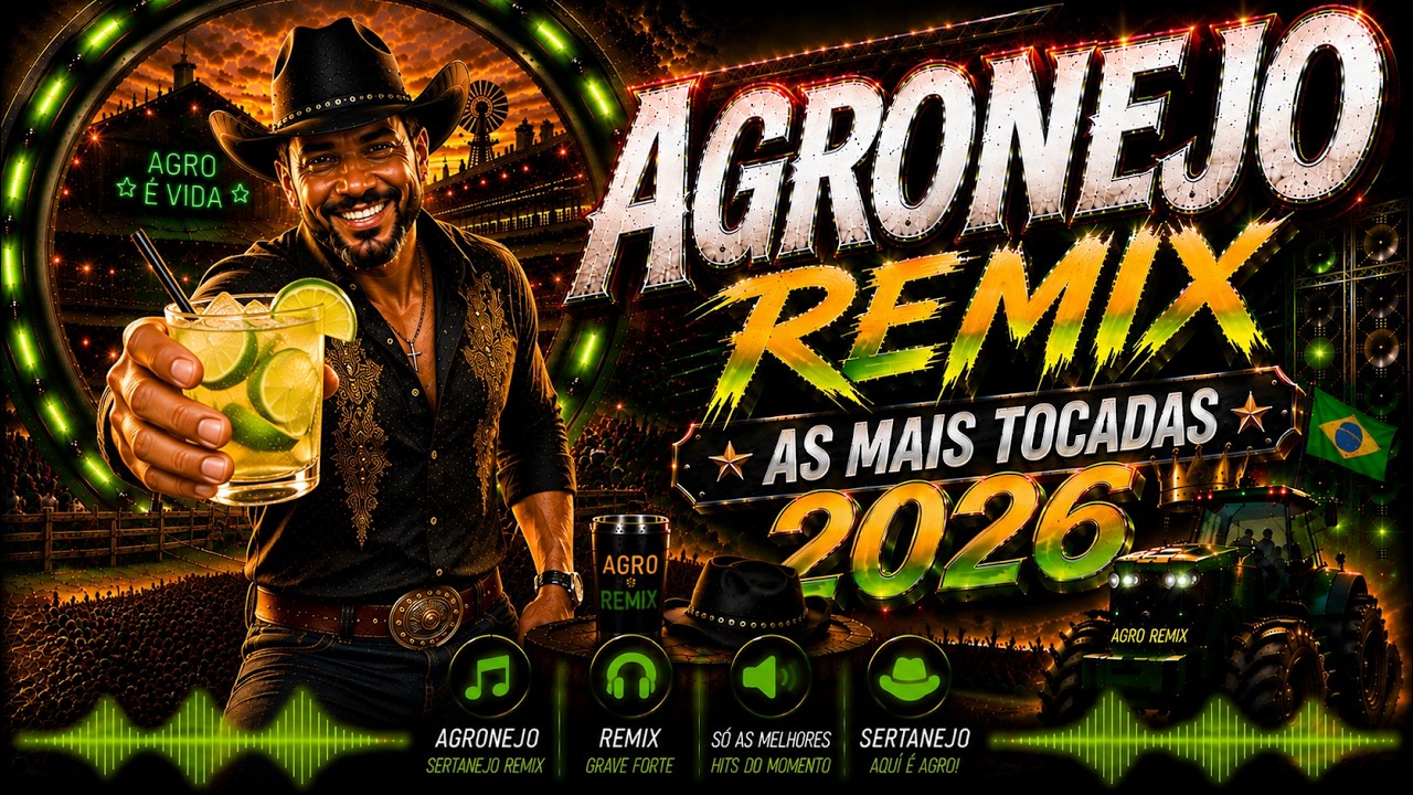 🎶 AGRONEJO REMIX 2026 | As Mais Tocadas do Brasil 🔥 Sertanejo Remix + Grave Pesado