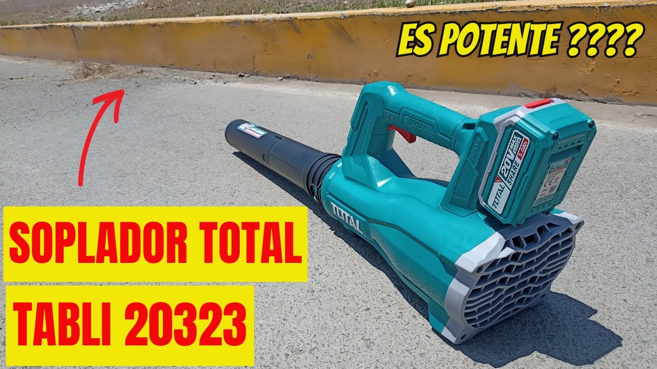 💨 Probamos el Soplador TOTAL TABLI20322: ¿Potencia Suficiente para tu Taller? 🔥
