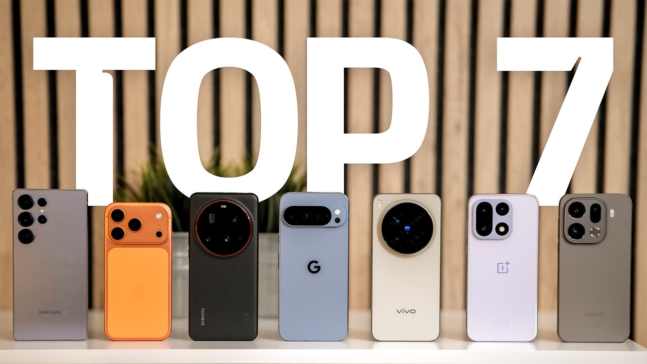 &iquest;Cu&aacute;l de estos 7 tel&eacute;fonos es el mejor en 2025?
