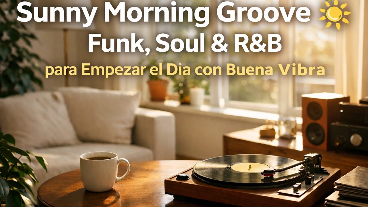 Sunny Morning Groove, Funky, Soul & R&B: para empezar el día con buena vibra.