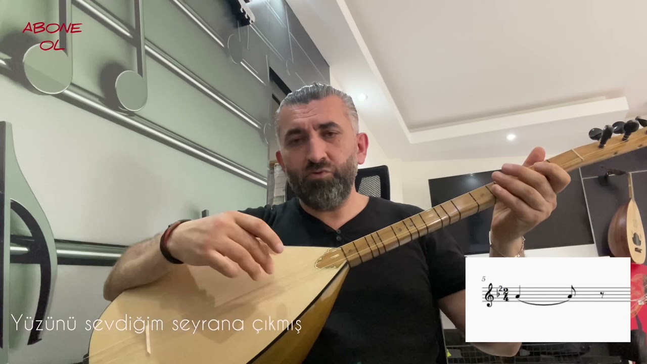Yüzünü Sevdiğim Seyrana Çıkmış (SOLFEJ)