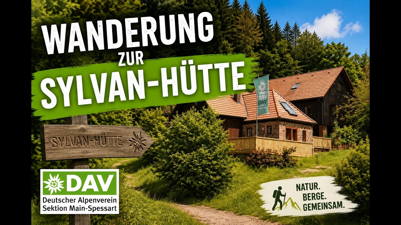 Wanderung zur Sylvan-Hütte (DAV Sektion Main-Spessart)