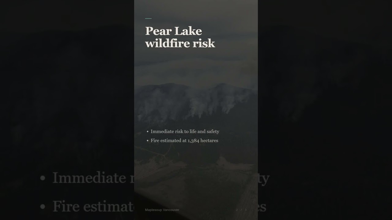 Wildfire Evacuation Order Expanded Near Clinton and Kelly Lake