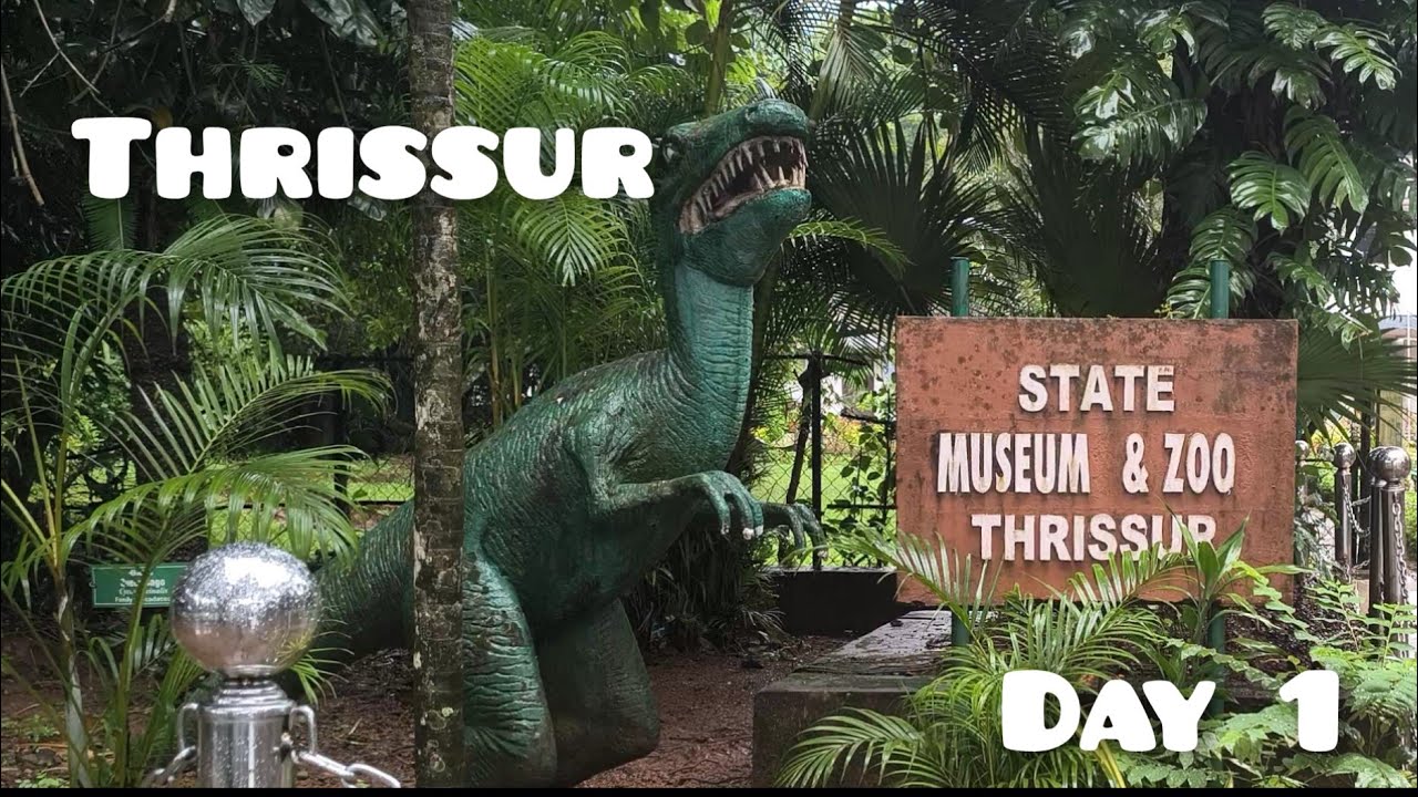 Thrissur Zoo Kerala Vlog 🐒 | First Day Travel from Kerala | Animal Encounters! #travelvlog #thrissur