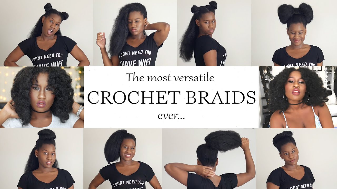 The most versatile natural-look Vixen crochet braids ever!| Back to School hair styles