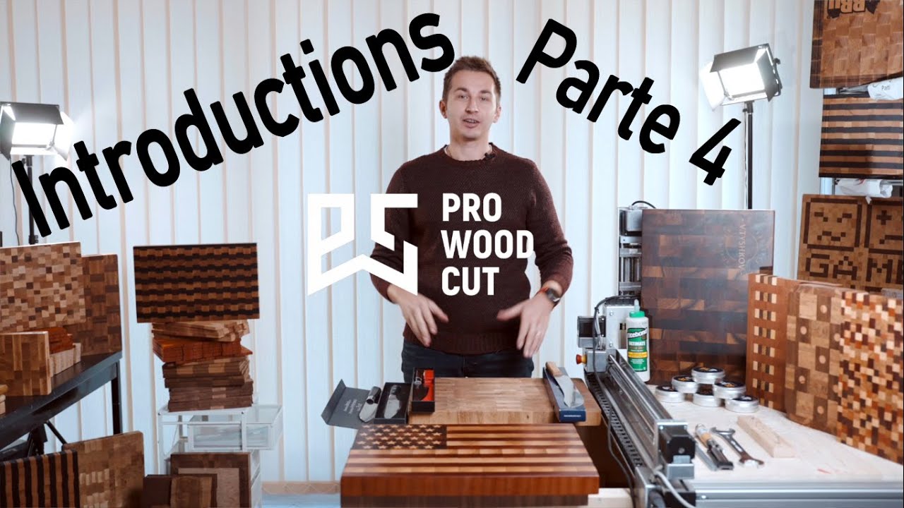 ProWoodCut Tagliere Controfibra - EndGraine Cutting Boardt Introduzione parte 04