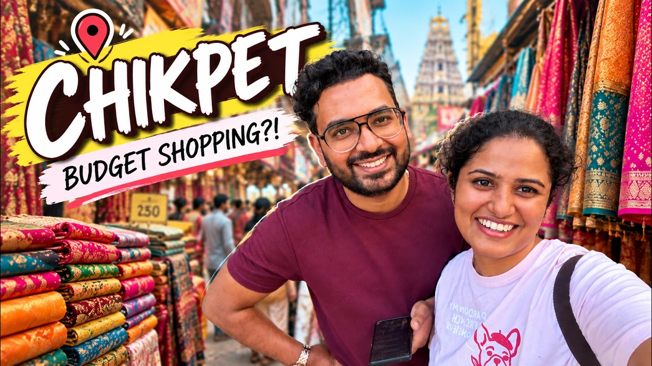 Chikpet Shopping Bangalore 🛍️ | Is It Really Budget Friendly?
