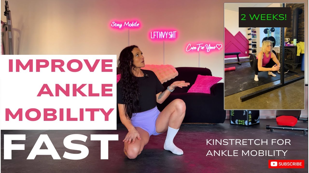 How to Improve Ankle Mobility FAST | Best Exercises for Squats & Flexibility
