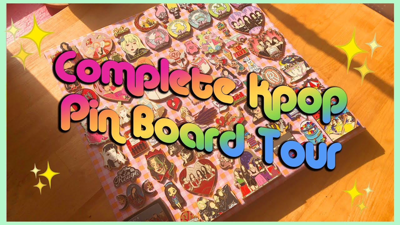 💗 Complete Red Velvet Pin Board Tour 💗 my pride and joy~
