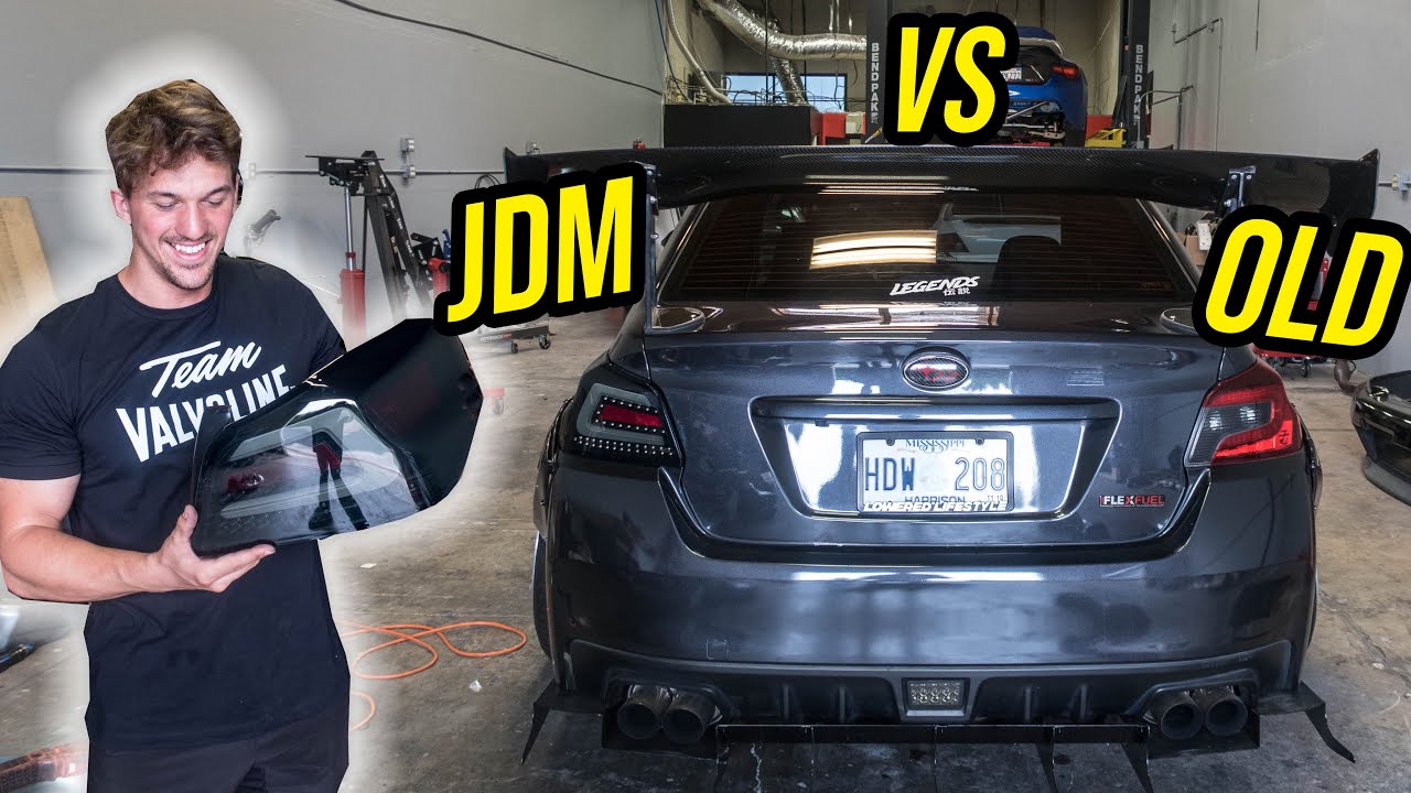 WRX JDM Varis Taillights Install! Tokyo Auto Salon Pick Up