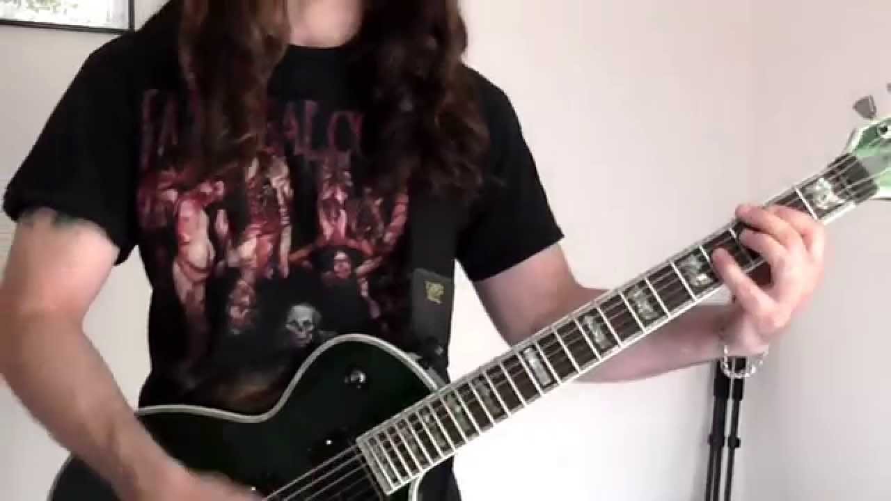 Guitar play along: Die by the sword-SLAYER