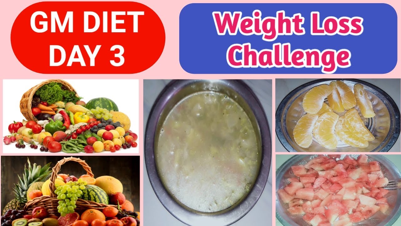 Gm Diet Day 3 in tamil / instant weight loss / gm diet / 7 to 8 kgs weight loss in 7 days