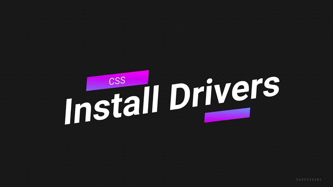 Install Drivers (Using Driver Pack Solution Offline)