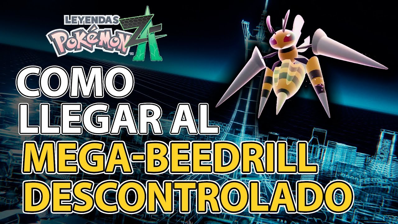 Como llegar al Mega Beedrill descontrolado en la Misi&oacute;n 16 - Leyendas Pokemon Z-A