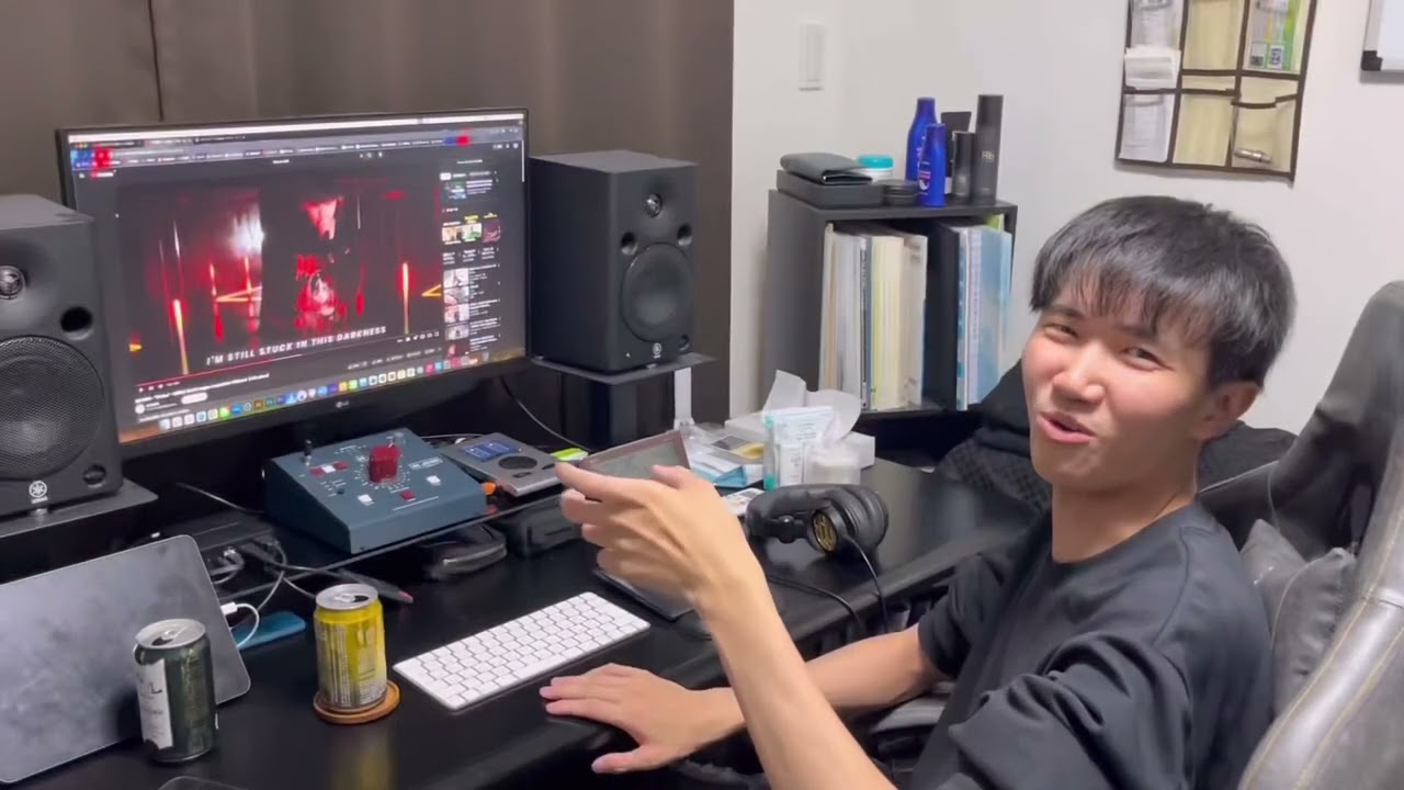 (カット無し)Shimo-RenにMAHIROのLoopstation見せてみた！【切り抜き】