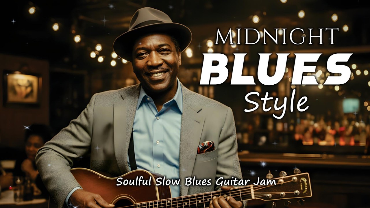 Muddy Waters Style - Soulful Slow Blues Guitar Jam