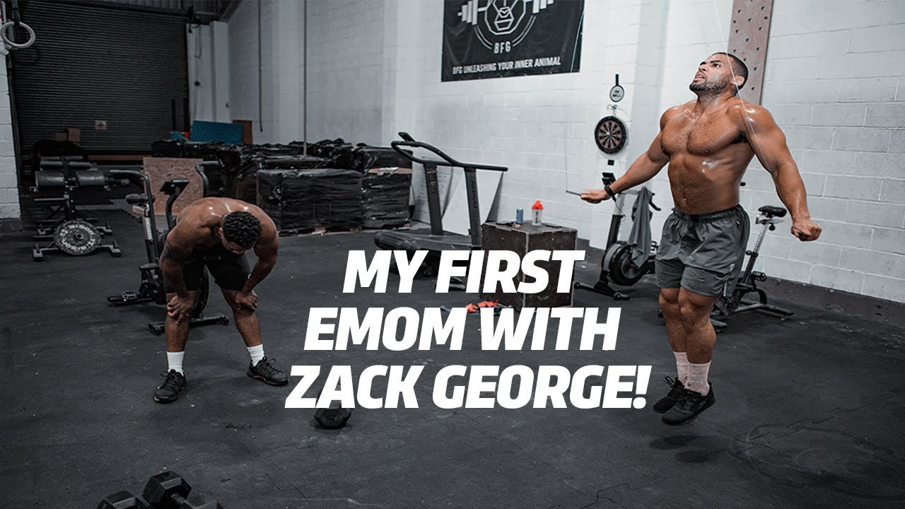 My first 30 min EMOM with Zack George