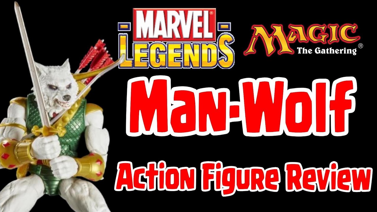 Man-Wolf - Marvel Legends x Magic the Gathering (Action Figure Review)