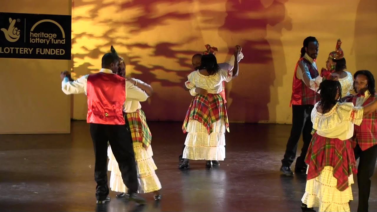 Exploring Cultural Dance - Quadrille. Anse La Raye dancers perform at Quadrille Live!