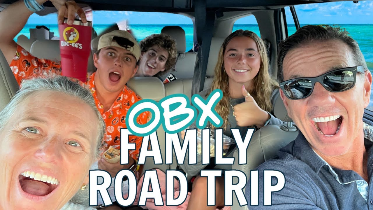 Driving To Annual OUTER BANKS Beach VACATION with 28 Family Members