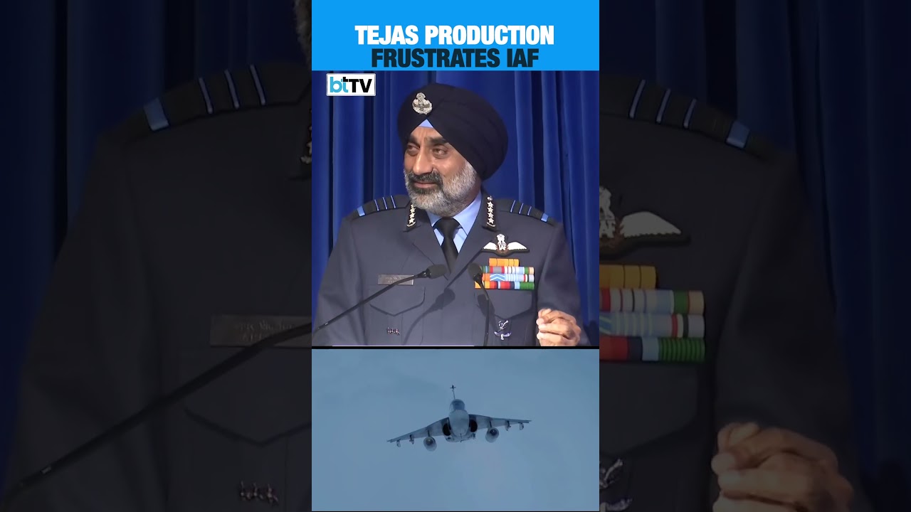 &ldquo;40 Tejas Aircraft Not Delivered Even In 8 Years&rdquo;, Air Chief Highlights Production Issues